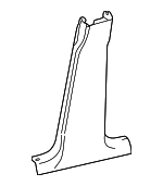 C2S22704LEG - Body: Lower Center Pillar Trim for Jaguar Image