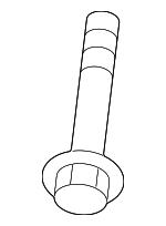 545653K000 - Suspension: Ft Lower Control Arm Bolt for Hyundai Image