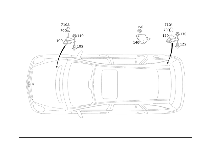 9904037 - Electrical Equipment and Instruments: Hexagon Nut for Mercedes-Benz Image image