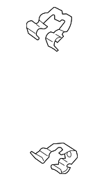 58246J6000 - : 2020-2022 Genesis G90 - Brake Pads Retainer Kit for Genesis: G90 Image