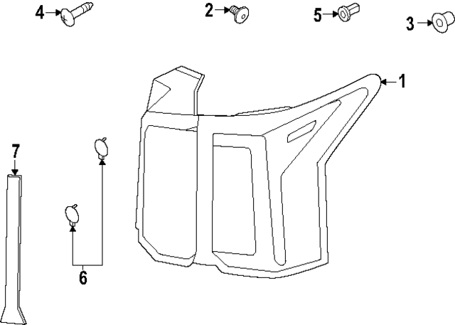 92420P4600 - : Tail Light Assembly for Kia Image