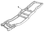 E2TZ5005AE - Body: Frame for Ford: F-250 Image