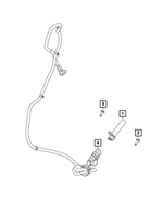 68189386AA - Electrical: Engine Block Heater Cord for Ram: 1500, 1500 Classic Image