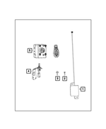 68257921AC - Mopar Accessories - Component Parts: Wireless Ignition Node Receiver for Mopar Image