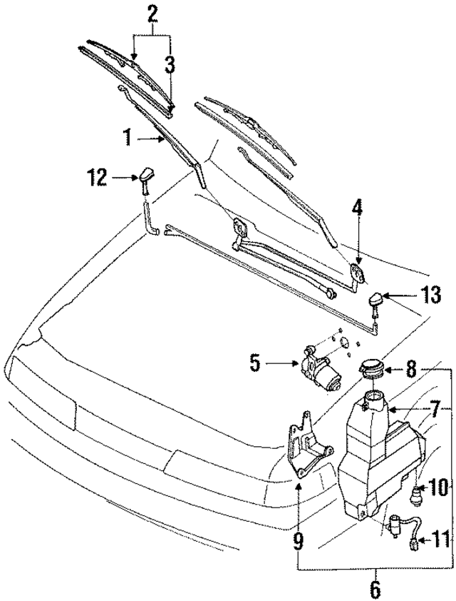 G23967481 - : Washer Fluid Reservoir for Mazda Image