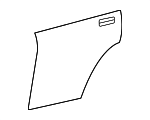 671140E010 - Body: Outer Panel for Lexus: RX330, RX350, RX400h Image
