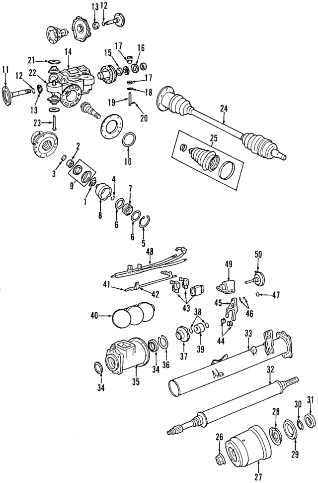 4637109AB - Driveline &amp; Axles: Differential Pinion Seal for Mopar Image