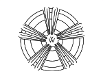5NN601025DZ49 - : Wheel, Alloy for Volkswagen: Tiguan Image