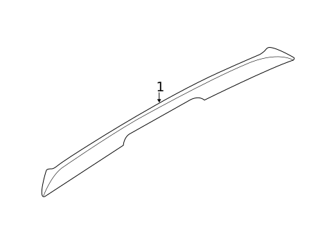 Spoiler for 2015 Volkswagen Tiguan #0