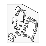 LL7Z5461018DN - : Support Frame for Lincoln: Continental, Navigator Image