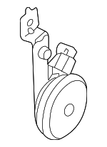 966604D100DS - Electrical: Alarm Horn for Hyundai: Elantra, Entourage Image