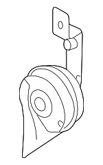 966214D000 - Electrical: High Note Horn for Hyundai: Entourage Image