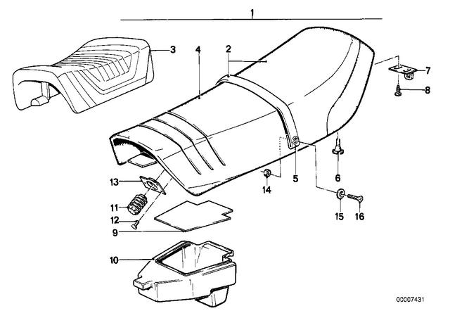 52531242309 - : Holder for BMW-Motorrad Image