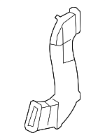 970653T000 - Body: Rear Duct for Kia: K900 Image