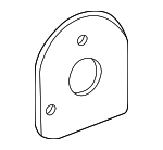 HJA6566AB - : Energy Absorber Gasket for Jaguar: XK8, XKR Image