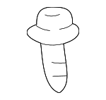 9016750035 - : Lower Grille Screw for Lexus Image