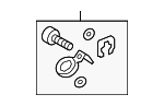 5WA815155 - HVAC: Pipe Kit Mount Kit for Audi Image