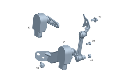 Regulation of Dynamic Headlamp Range Control, Front for 2018 Mercedes-Benz AMG&reg; GT S #0