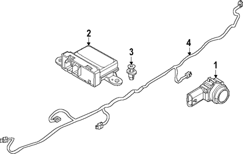 Parking Aid for 2025 Dodge Hornet #1