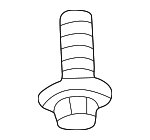 11570082 - Body: Spare Carrier Bolt for Buick: LaCrosse, Rainier, Regal, Rendezvous | Cadillac: CT4, CTS, DeVille, Escalade EXT, Seville, SRX, XLR | Chevrolet: Blazer, C1500, C2500, C3500, Camaro, Captiva Sport, Cavalier, Cobalt, Colorado, Equinox, Express 1500, Express 2500, Express 3500, G10, G20, G30, HHR, Impala, Impala Limited, K1500 Pickup, K2500 Pickup, K3500 Pickup, Lumina, Malibu, Monte Carlo, P30, S10, S10 Blazer, Silverado 1500, Silverado 2500 HD, Silverado 3500 HD, Sonic, Trailblazer, Trailblazer EXT, Volt | GMC: C1500 Pickup, C2500 Pickup, C3500 Pickup, Canyon, Envoy, Envoy XL, Envoy XUV, G1500, G2500, G3500, Jimmy, Jimmy S15, K1500 Pickup, K2500 Pickup, K3500 Pickup, P3500, Savana 1500, Savana 2500, Savana 3500, Sierra 1500, Sierra 2500 HD, Sierra 3500 HD, Sonoma, Terrain, Typhoon | Hummer: H3 | Oldsmobile: Bravada, Cutlass Ciera, Cutlass Cruiser, Cutlass Supreme | Pontiac: Aztek, Firebird, Grand Prix, Sunfire | Saturn: Aura Image