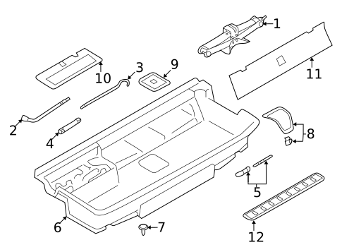 Jack & Components for 2023 Subaru Ascent #0