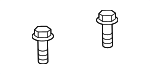 90165TRTA00 - Suspension: Stabilizer Bar Bolt for Honda Image