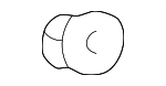 9017906208 - Body: Door Mirror Nut for Toyota Image