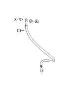 68531756AA - Electrical: Ground Strap for Fiat: 500 Image