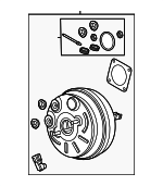 LX6Z2005AC - Body: Booster for Ford: Bronco Sport, Escape Image