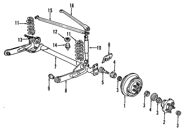 SG23095 - Suspension: Shock Absorber for Mopar Image