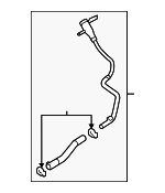 LR101055 - Fuel System: Filler Pipe for Land-Rover Image
