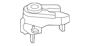 95863119402 - Electrical: Mount Assembly Support for Porsche Image