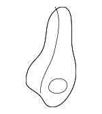 876100W015 - Body: Lever for Infiniti Image