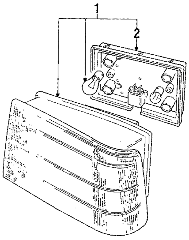 DBC11646 - Electrical: Lens &amp; Housing for Jaguar Image