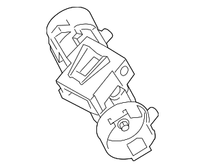 SWH14 - Steering: Motorcraft™ Steering Column Switch Housing for Ford Image