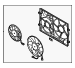 5WA121203Q - : Engine Cooling Fan Assembly for Audi Image