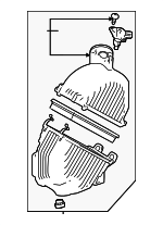 17700F0370 - : Air Cleaner Assembly for Lexus: RX500h, TX500h, TX550h+ Image