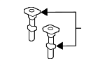 7193047020C0 - Body: Headrest Guide for Toyota Image