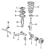 18060590 - Suspension: Knuckle for GM Image