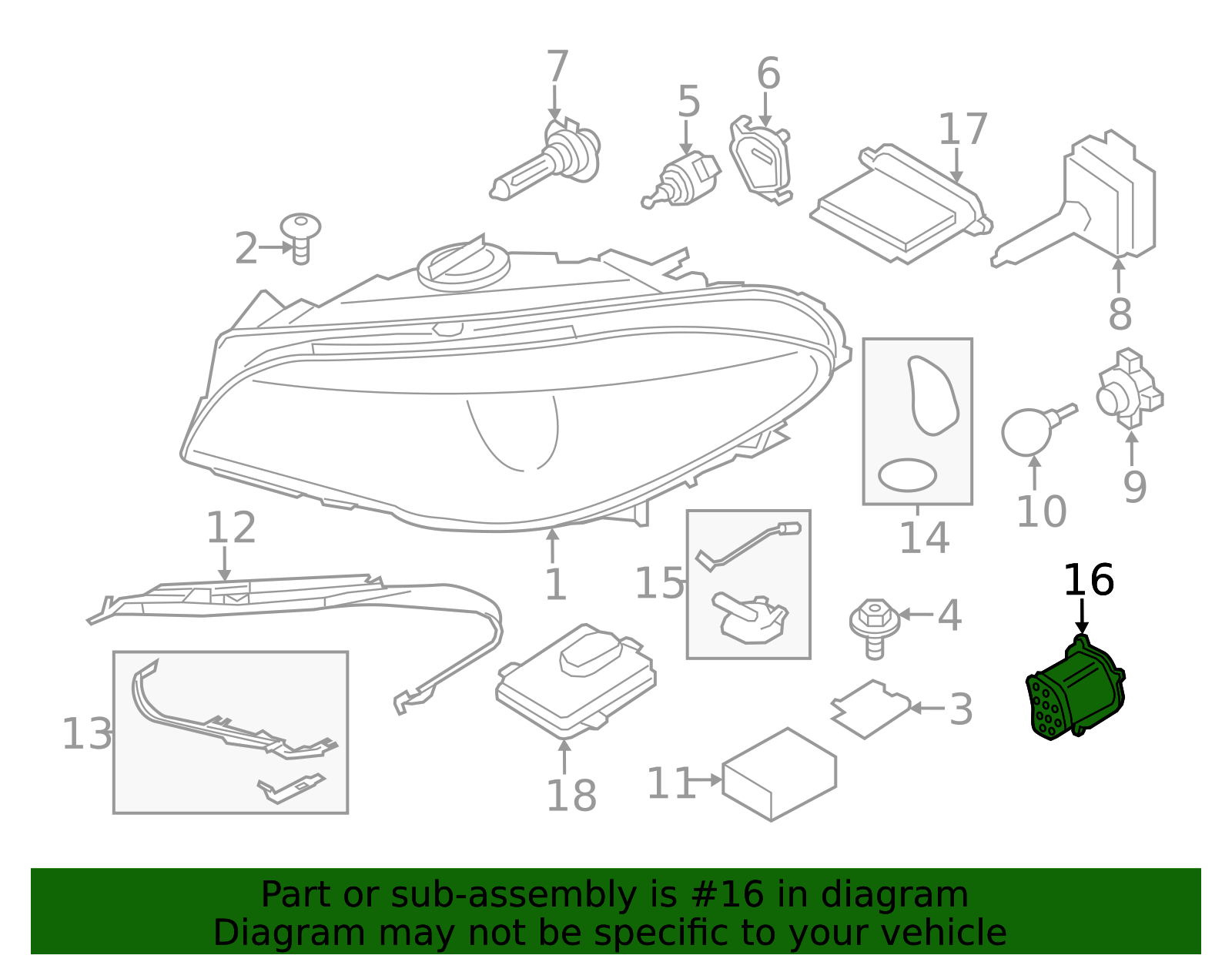 63-11-7-271-900 - High-Quality Insert for 2011-2013 BMW | AutoNation Parts