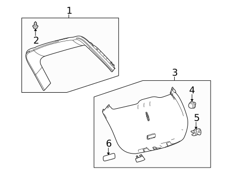 Interior Trim for 2018 Lincoln MKT #0