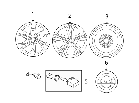Covers & Trim for 2009 Nissan Murano #0