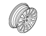 7N7Z1007D - : Wheel, Alloy for Ford: Fusion | Mercury: Milan Image