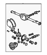 5135539AE - Universals &amp; Rear Axle: Axle Housing for Dodge: Dakota Image