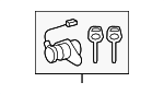 690550C020 - Body: Cylinder &amp; Keys for Toyota: Sequoia Image
