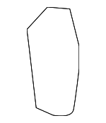 672810C020 - Body: Lift Gate Stopper for Toyota: Sequoia Image