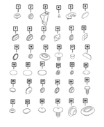 68190856AA - : Body Plug for Mopar Image