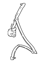 4824S10305ZA - : Lap &amp; Shoulder Belt for Honda: CR-V Image