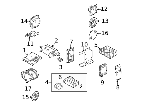Sound System for 2005 Land Rover Range Rover #0