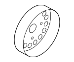252212E000 - : Engine Water Pump Pulley for Hyundai Image